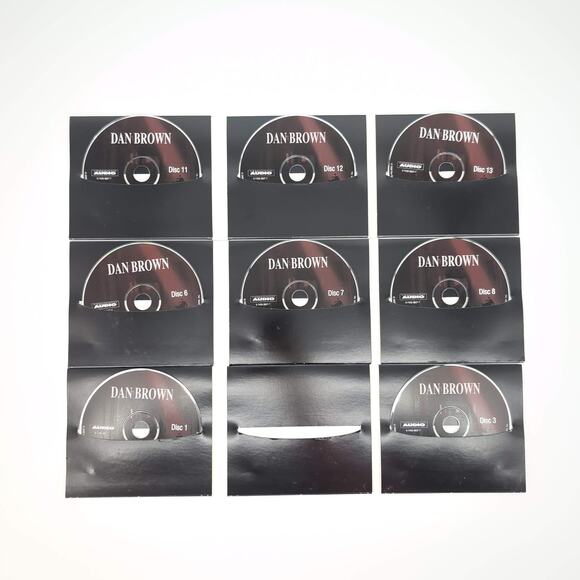 Angels & Demons MISSING ONE (1) CD 15 CDs AUDIO BOOK Novel by Dan Brown - GUC - Picture 9 of 15